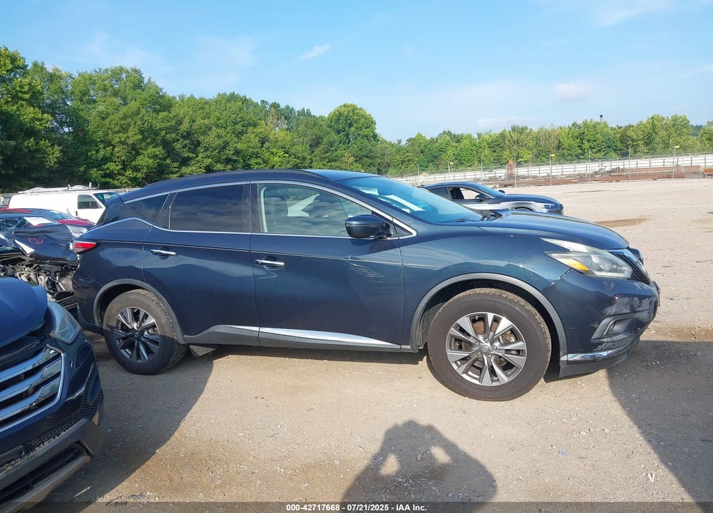 2018 NISSAN MURANO SV VIN: 5N1AZ2MH4JN125721