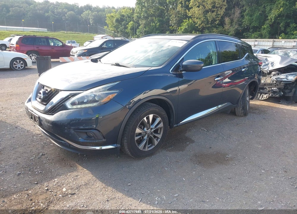 2018 NISSAN MURANO SV VIN: 5N1AZ2MH4JN125721