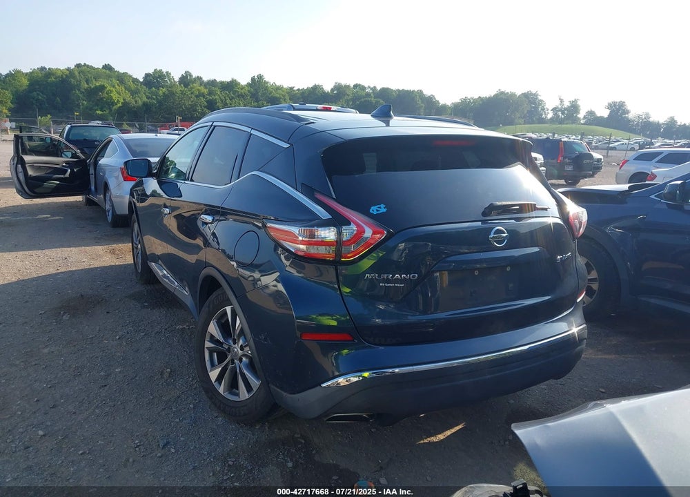 2018 NISSAN MURANO SV VIN: 5N1AZ2MH4JN125721