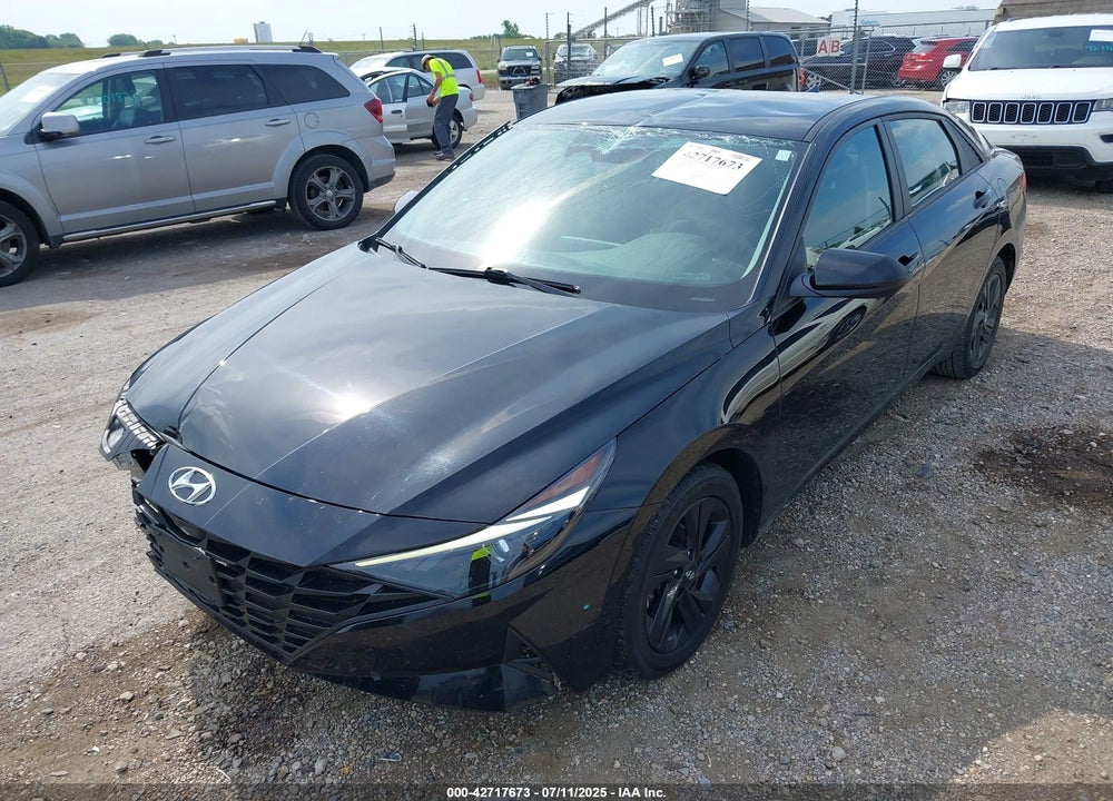 2021 HYUNDAI ELANTRA HYBRID VIN: KMHLM4AJXMU003983