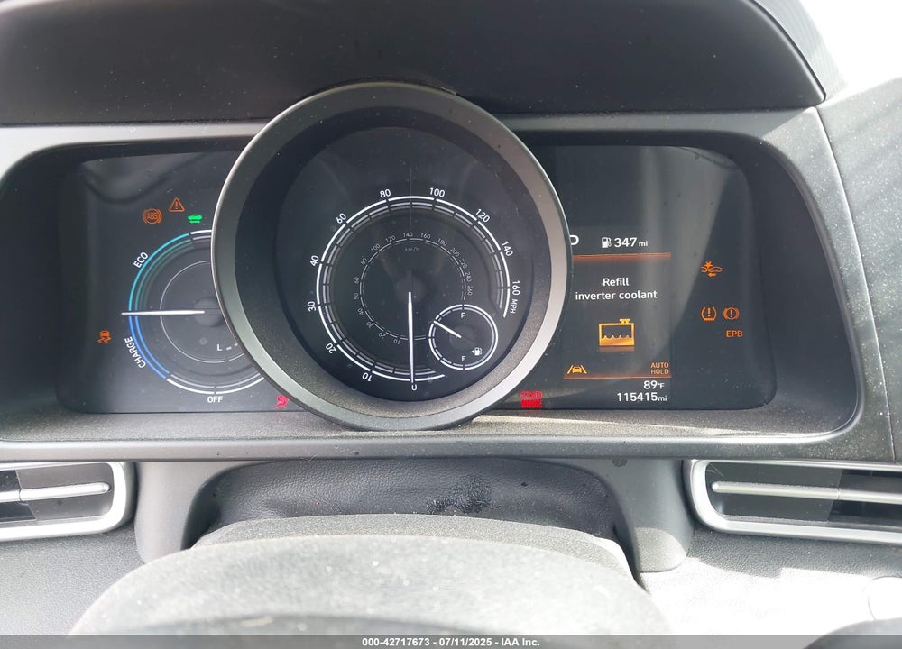 2021 HYUNDAI ELANTRA HYBRID VIN: KMHLM4AJXMU003983