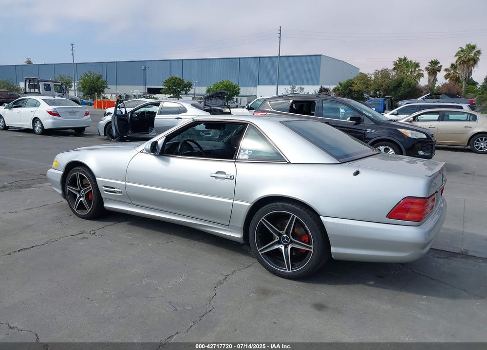 1999 MERCEDES-BENZ SL 500 VIN: WDBFA68F9XF180815