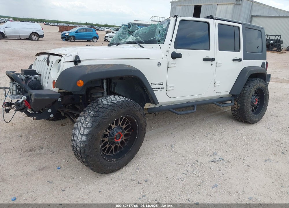 2010 JEEP WRANGLER UNLIMITED VIN: 1J4BA3H18AL209372