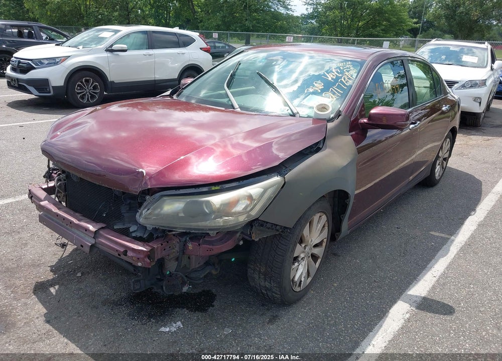 2014 HONDA ACCORD EX VIN: 1HGCR2F71EA205445