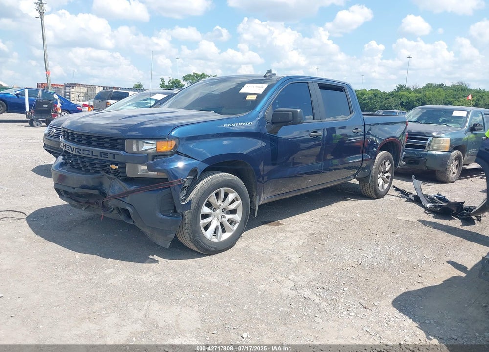 2019 CHEVROLET SILVERADO 1500 CUSTOM VIN: 3GCPWBEH8KG299534