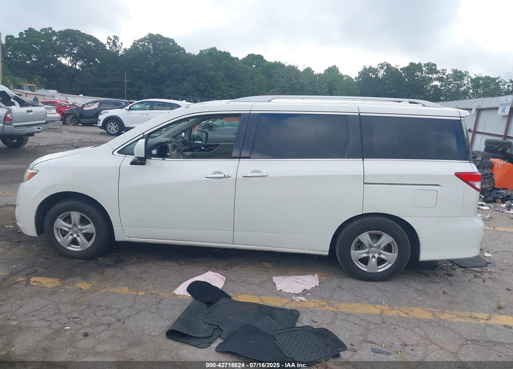 2016 NISSAN QUEST PLATINUM/S/SL/SV VIN: JN8AE2KP2G9153291