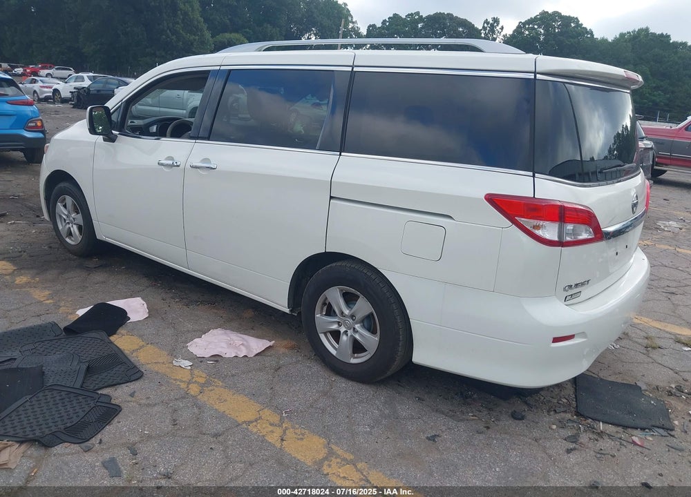 2016 NISSAN QUEST PLATINUM/S/SL/SV VIN: JN8AE2KP2G9153291