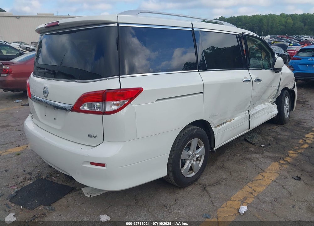 2016 NISSAN QUEST PLATINUM/S/SL/SV VIN: JN8AE2KP2G9153291
