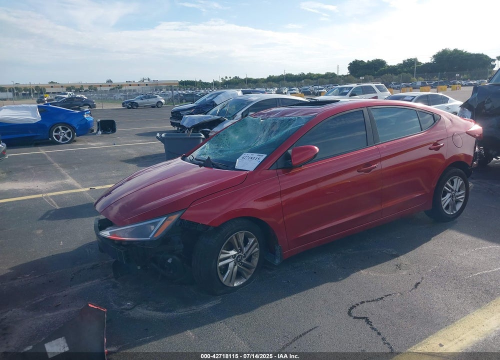 2019 HYUNDAI ELANTRA VALUE EDITION VIN: KMHD84LF8KU781794