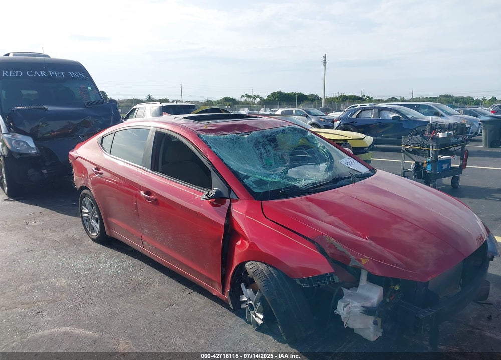 2019 HYUNDAI ELANTRA VALUE EDITION VIN: KMHD84LF8KU781794