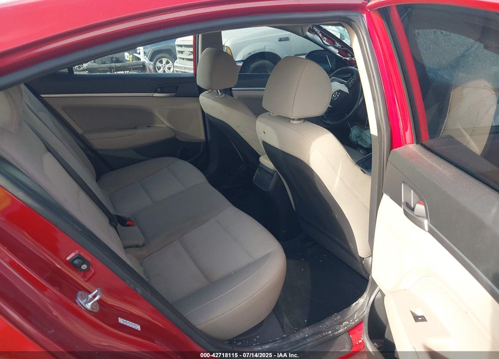 2019 HYUNDAI ELANTRA VALUE EDITION VIN: KMHD84LF8KU781794