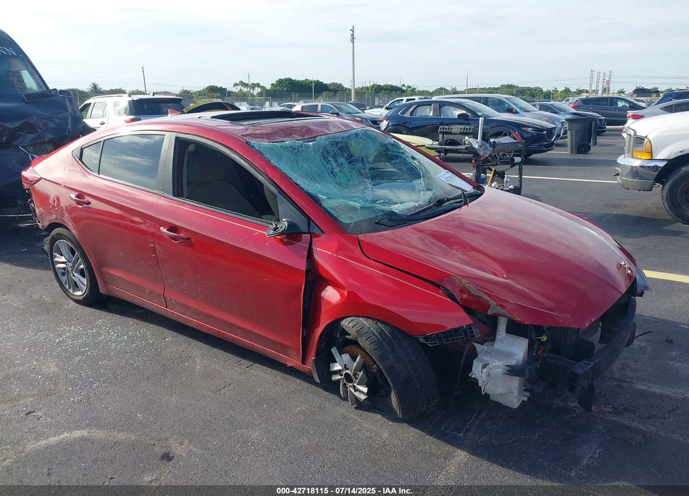 2019 HYUNDAI ELANTRA VALUE EDITION VIN: KMHD84LF8KU781794