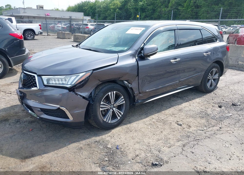2018 ACURA MDX VIN: 5J8YD4H3XJL017239