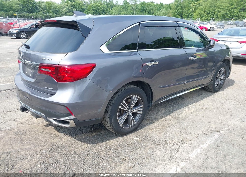 2018 ACURA MDX VIN: 5J8YD4H3XJL017239