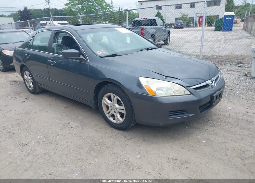 2007 HONDA ACCORD 2.4 EX VIN: 1HGCM56877A093861
