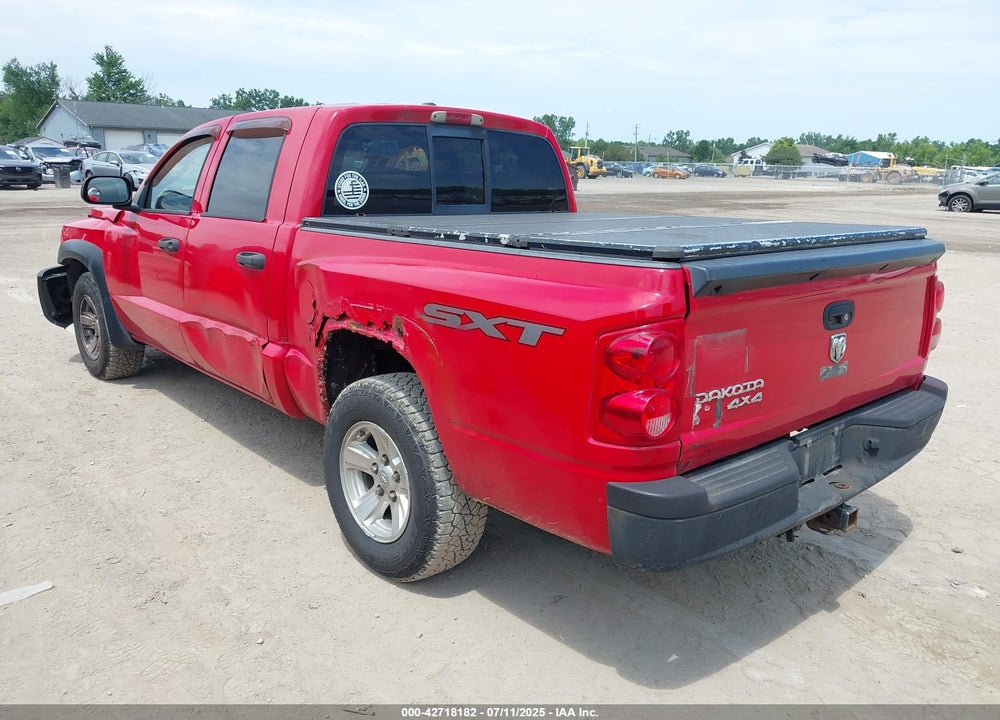 2008 DODGE DAKOTA VIN: 1D7HW38K78S519142