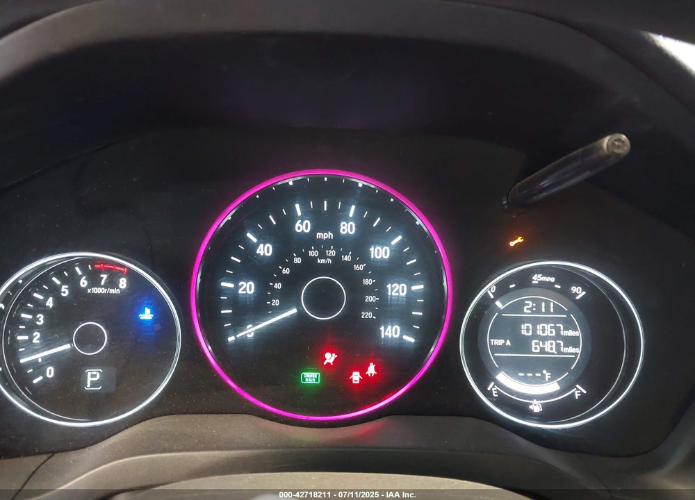 2018 HONDA HR-V EX VIN: 3CZRU6H59JG707751