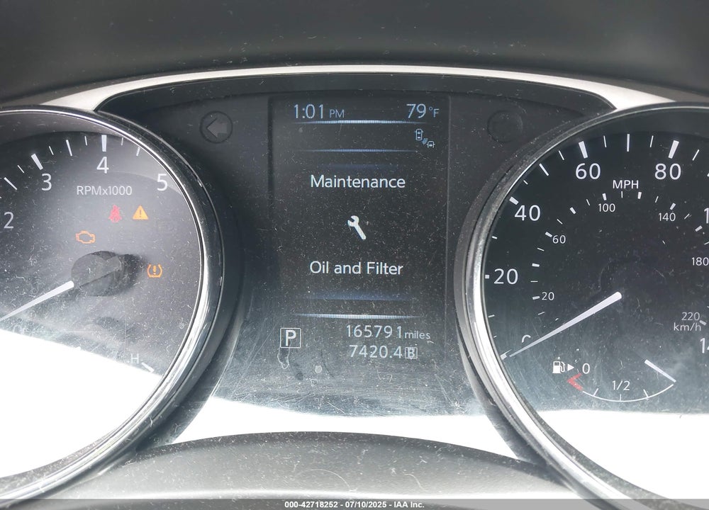 2016 NISSAN ROGUE SV VIN: 5N1AT2MT2GC840748