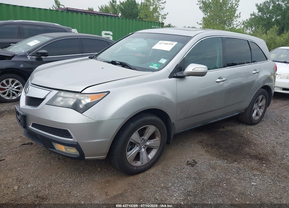 2010 ACURA MDX VIN: 2HNYD2H67AH531618