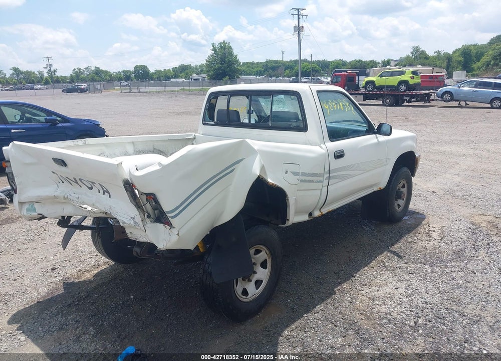 1991 TOYOTA PICKUP 1/2 TON SHT WHEELBASE DLX VIN: JT4RN01P7M7047320