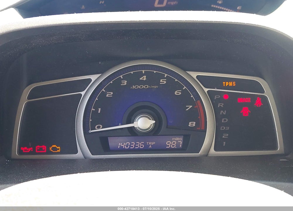 2009 HONDA CIVIC VIN: 2HGFA16519H503899