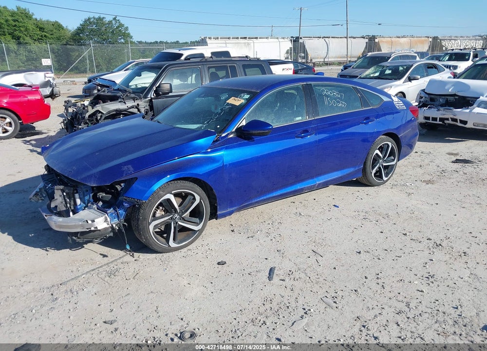 2018 HONDA ACCORD VIN: 1HGCV1F38JA220327