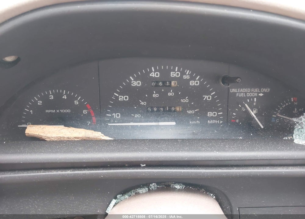 1994 MERCURY TOPAZ VIN: 1MEPM36X9RK634884