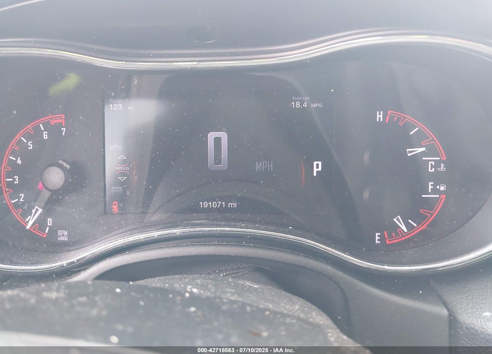 2016 DODGE DURANGO VIN: 1C4RDHDG5GC340593