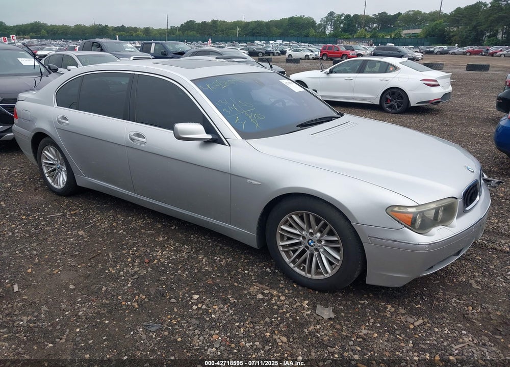 2005 BMW 745LI VIN: WBAGN63505DS59594