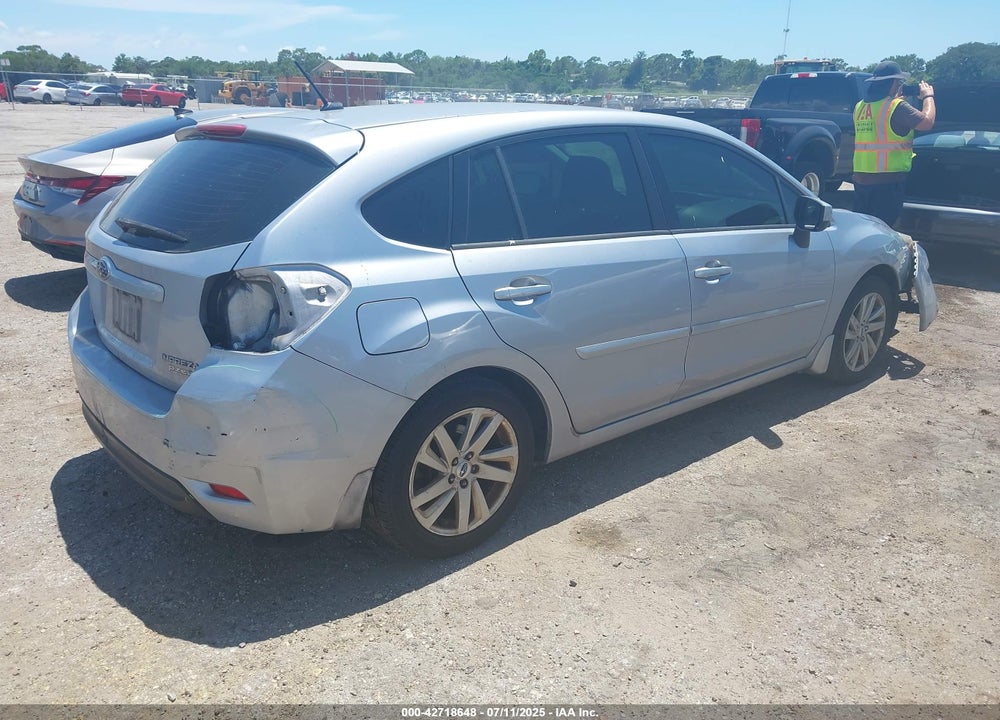 2016 SUBARU IMPREZA VIN: JF1GPAB61G8274486