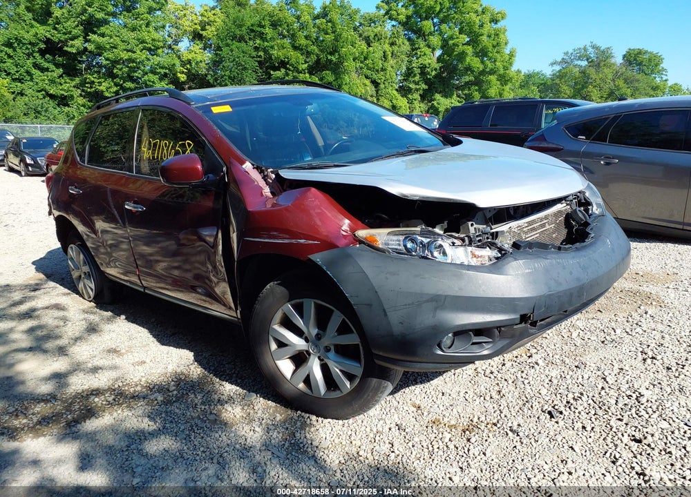 2011 NISSAN MURANO SL VIN: JN8AZ1MU5BW060115