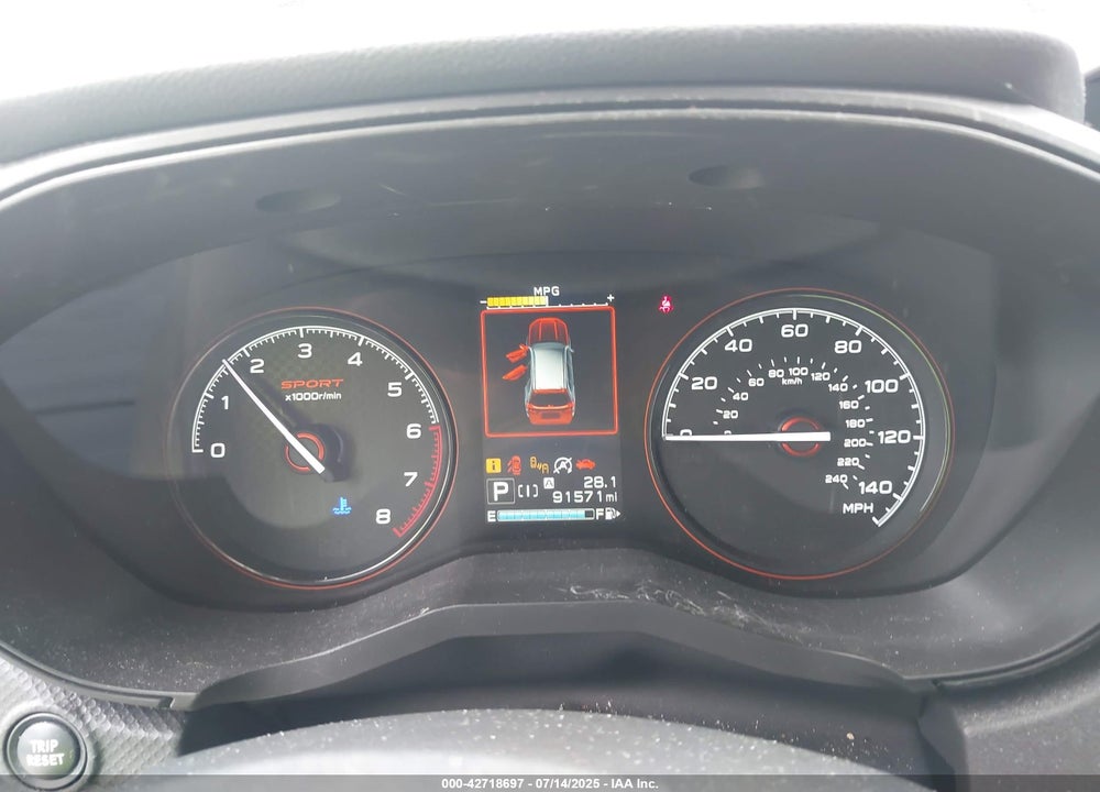 2021 SUBARU FORESTER VIN: JF2SKARC0MH437804