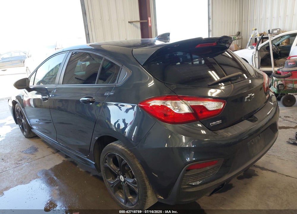2019 CHEVROLET CRUZE LT VIN: 3G1BE6SM6KS608221