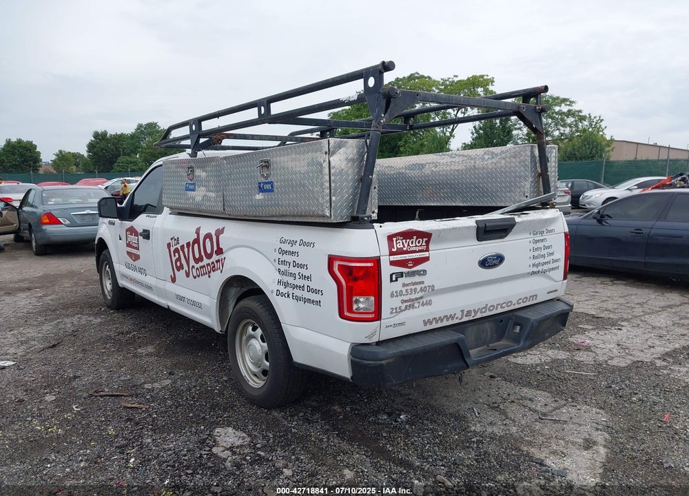2015 FORD F-150 VIN: 1FTMF1C83FKE31694