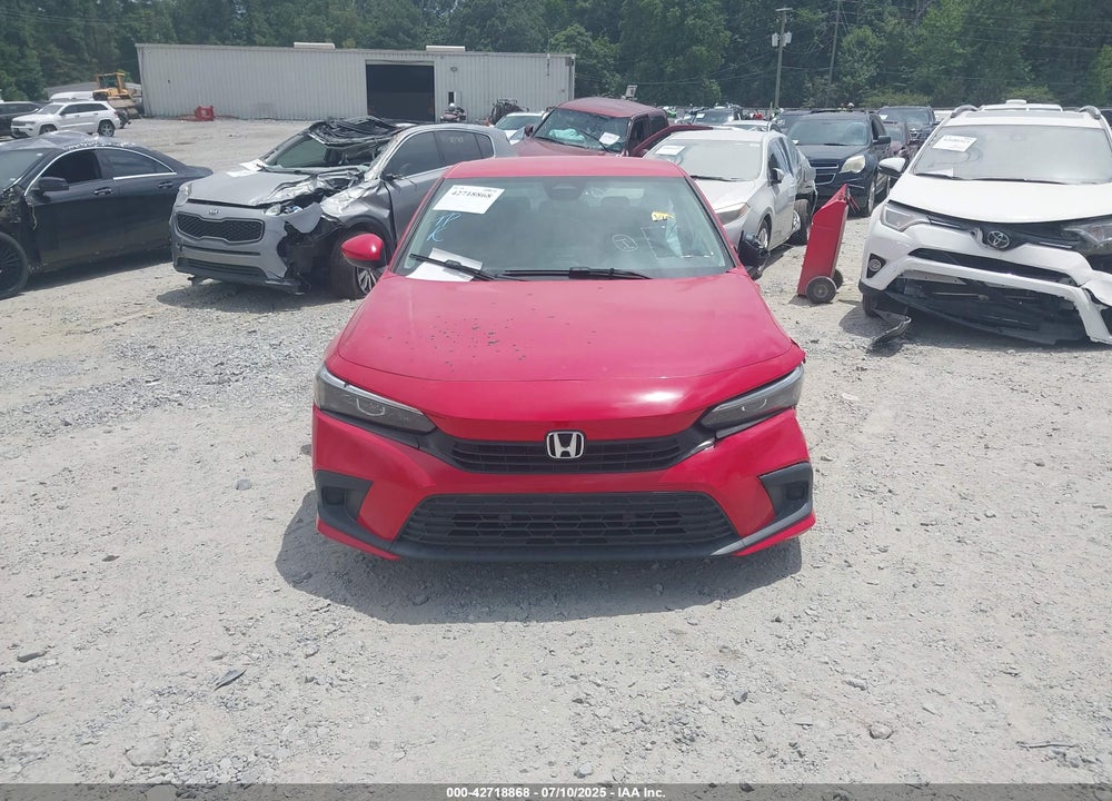 2022 HONDA CIVIC VIN: 2HGFE2F22NH524514