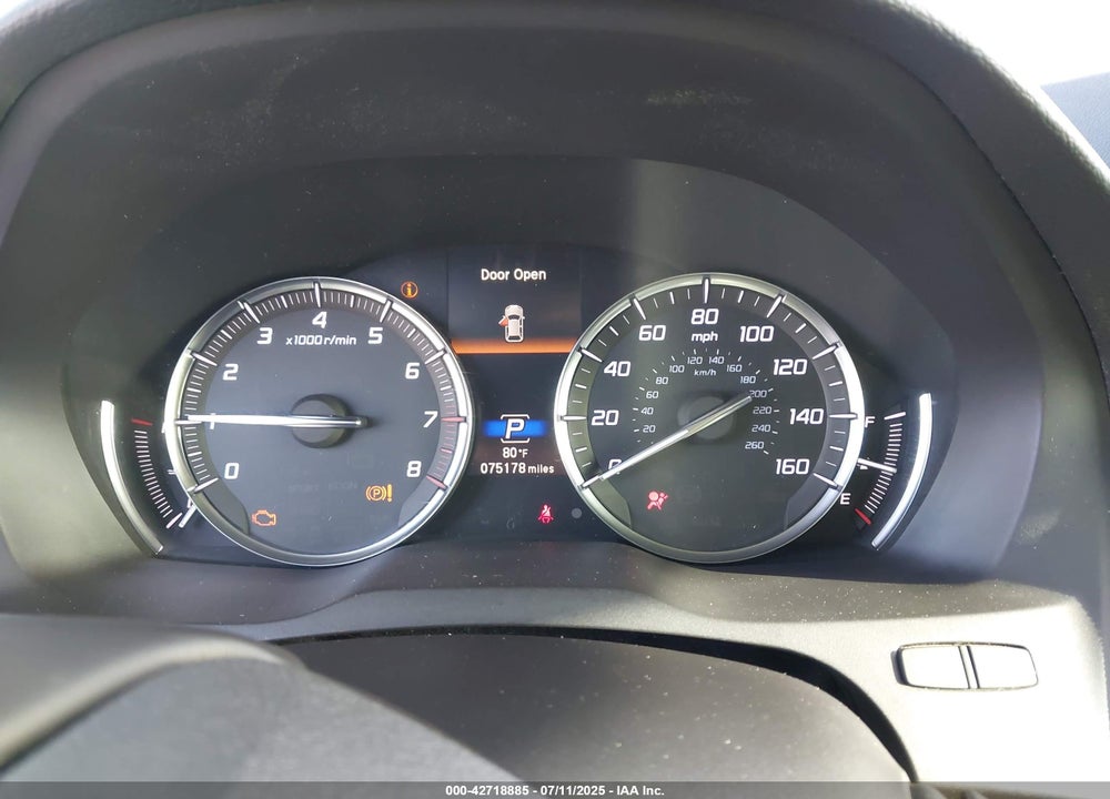 2020 ACURA MDX VIN: 5J8YD3H50LL016759