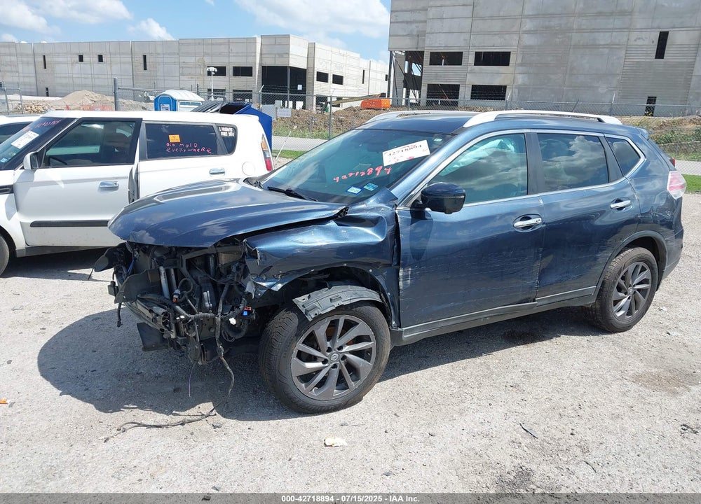 2016 NISSAN ROGUE SL VIN: 5N1AT2MV6GC876959