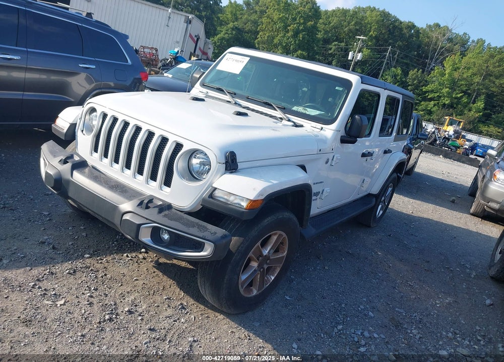2020 JEEP WRANGLER UNLIMITED SAHARA 4X4 VIN: 1C4HJXEN3LW256969