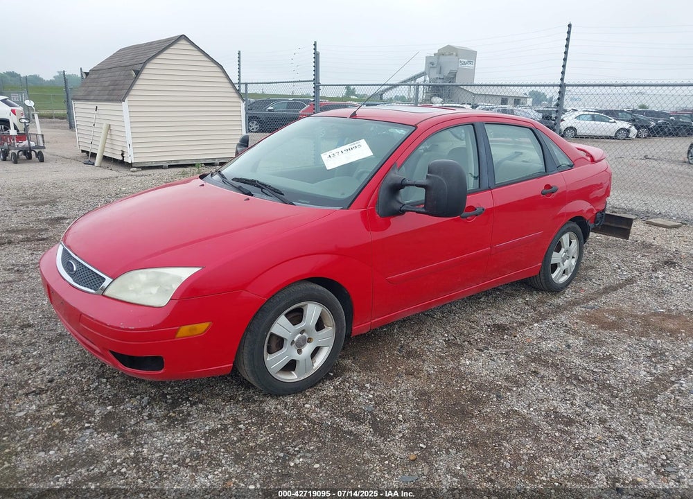 2005 FORD FOCUS ZX4 VIN: 1FAFP34N75W169536