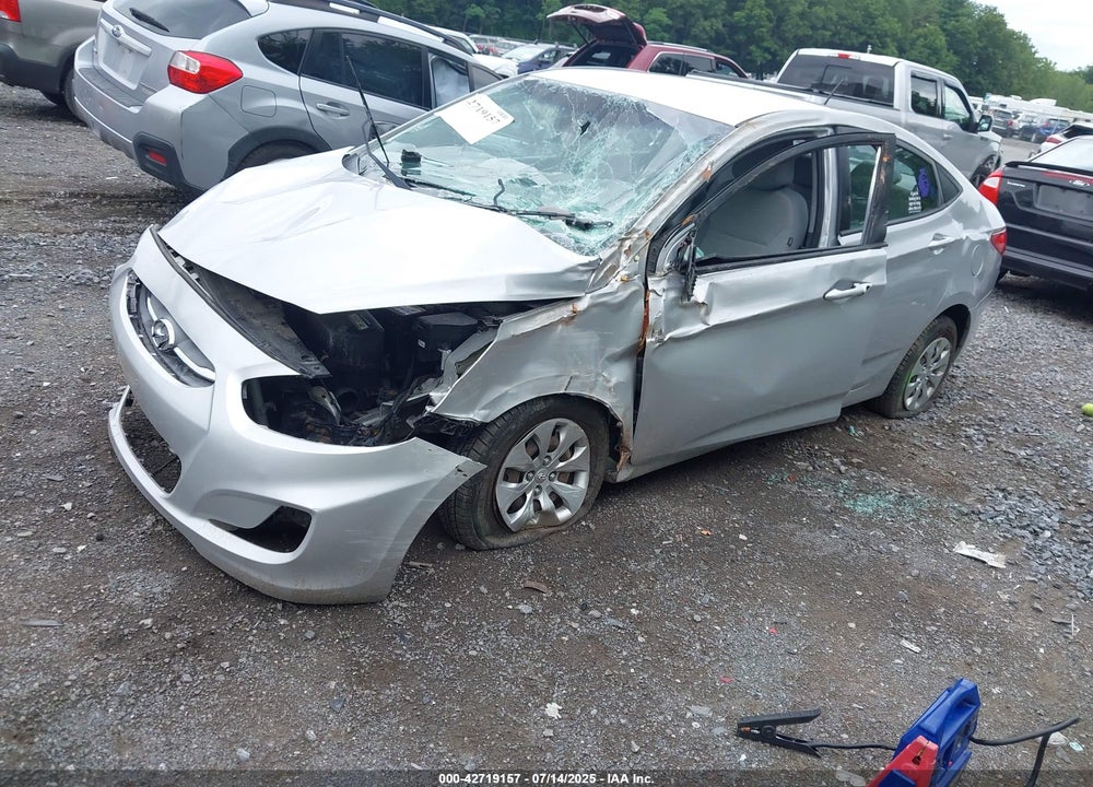 2016 HYUNDAI ACCENT VIN: KMHCT4AE4GU139584