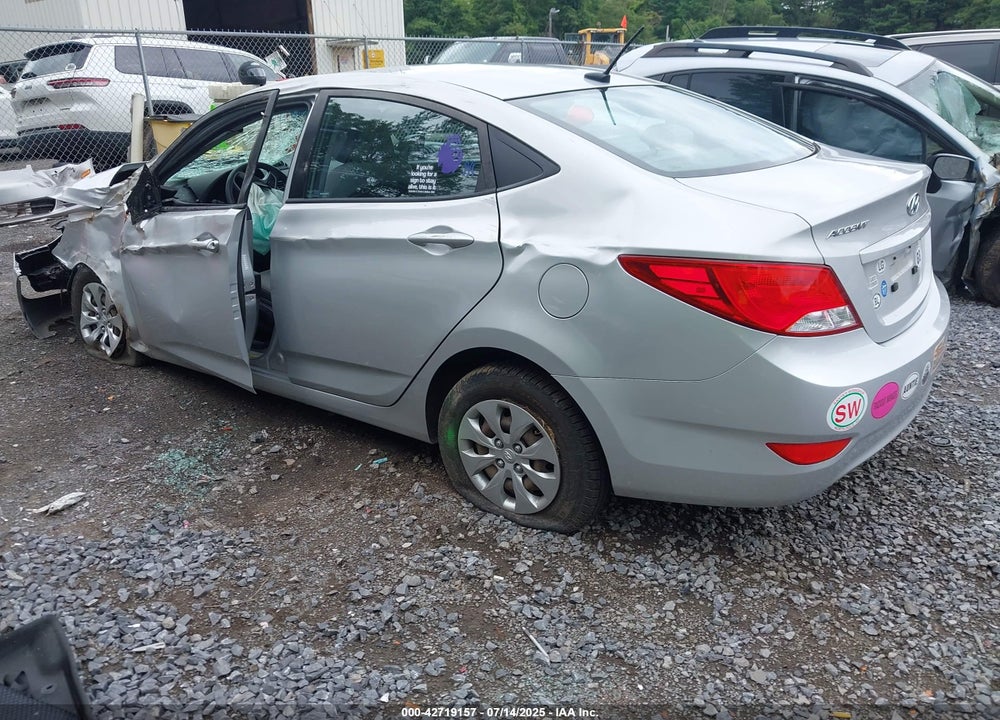 2016 HYUNDAI ACCENT VIN: KMHCT4AE4GU139584