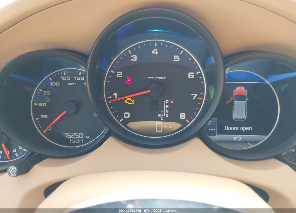 2016 PORSCHE CAYENNE VIN: WP1AA2A2XGLA11351