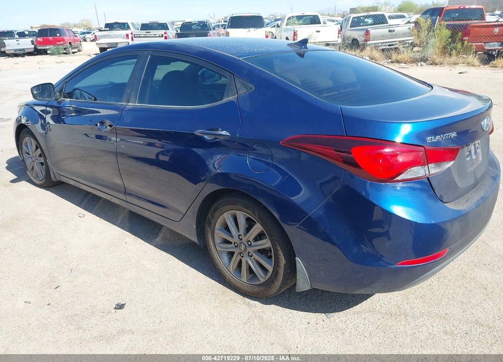 2015 HYUNDAI ELANTRA VIN: 5NPDH4AE8FH635863