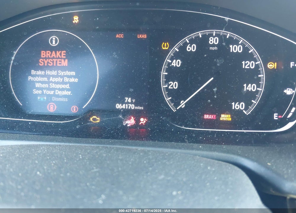 2020 HONDA ACCORD VIN: 1HGCV1F19LA012183
