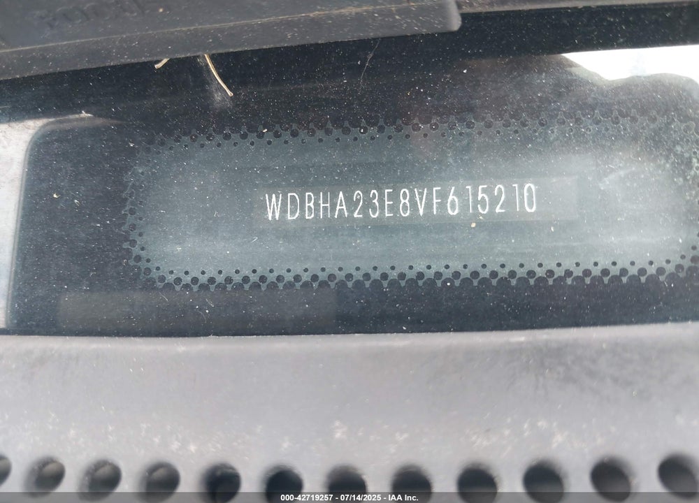 1997 MERCEDES-BENZ C 230 VIN: WDBHA23E8VF615210