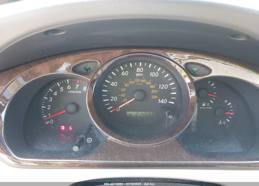 2001 TOYOTA HIGHLANDER V6 VIN: JTEHF21A710037662