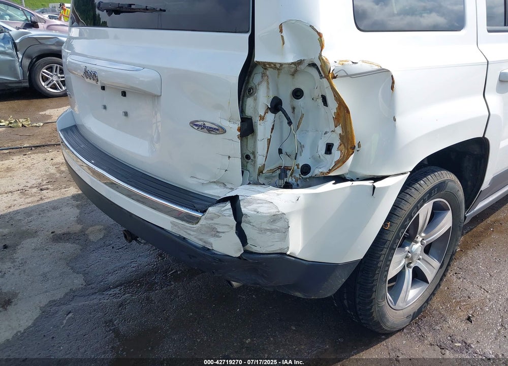 2016 JEEP PATRIOT VIN: 1C4NJRFB9GD657544