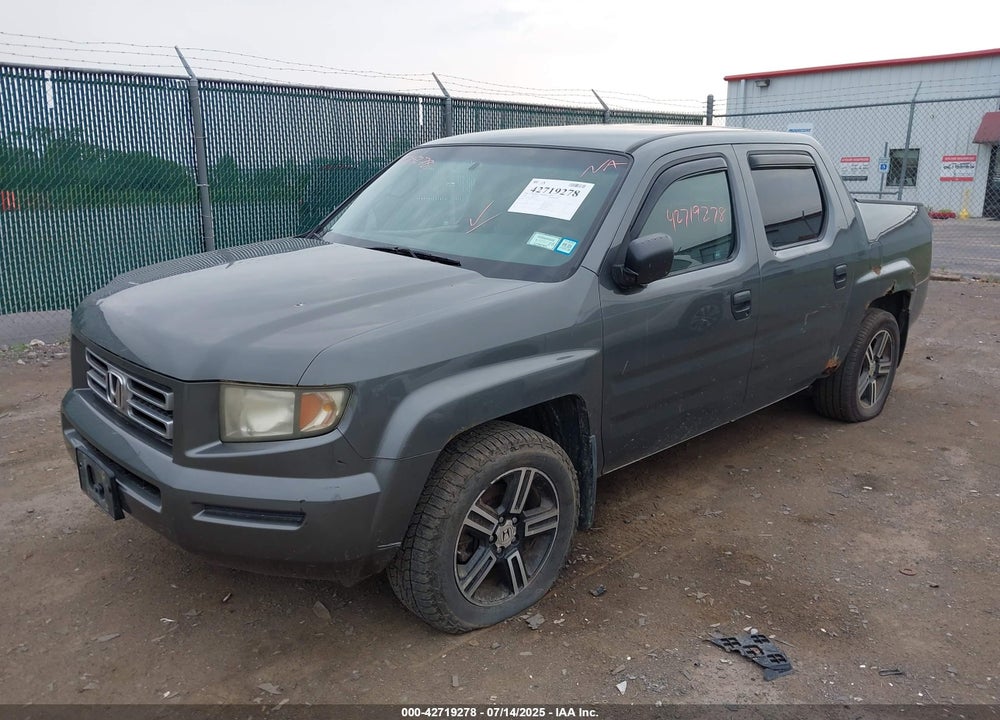 2008 HONDA RIDGELINE RT VIN: 2HJYK16258H506812