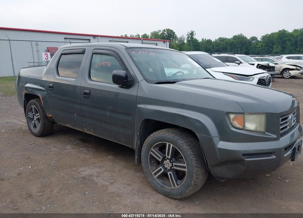 2008 HONDA RIDGELINE RT VIN: 2HJYK16258H506812