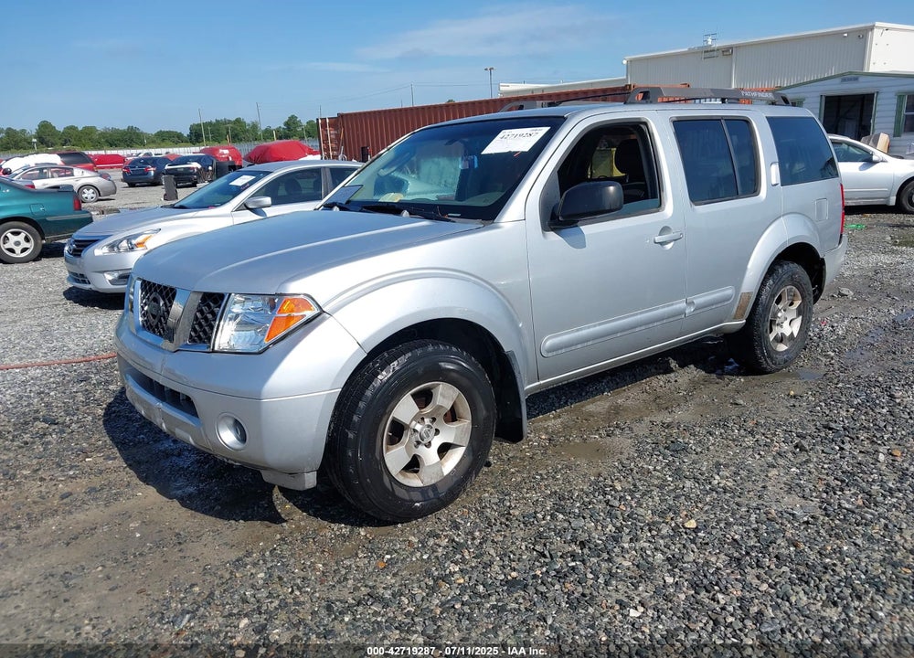 2006 NISSAN PATHFINDER VIN: 5N1AR18U66C634696